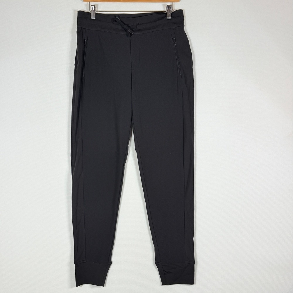 Athleta Womens 6 Headlands Hybrid Trek Jogger Pants Black Pockets Athletic - Picture 1 of 8